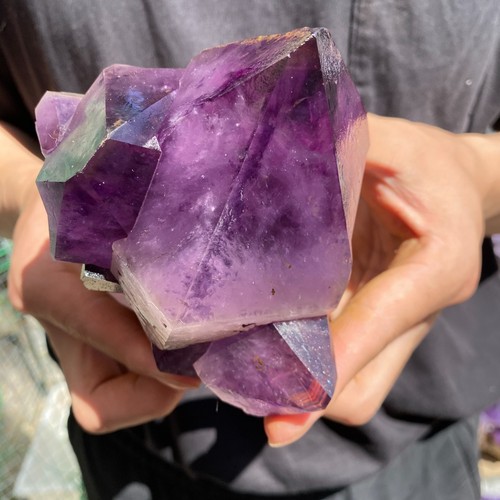 4lb natural amethyst geode - 2.4lb,