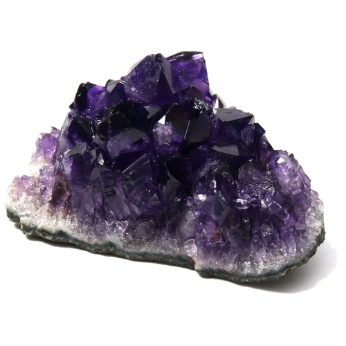 Raw amethyst crystals - raw,